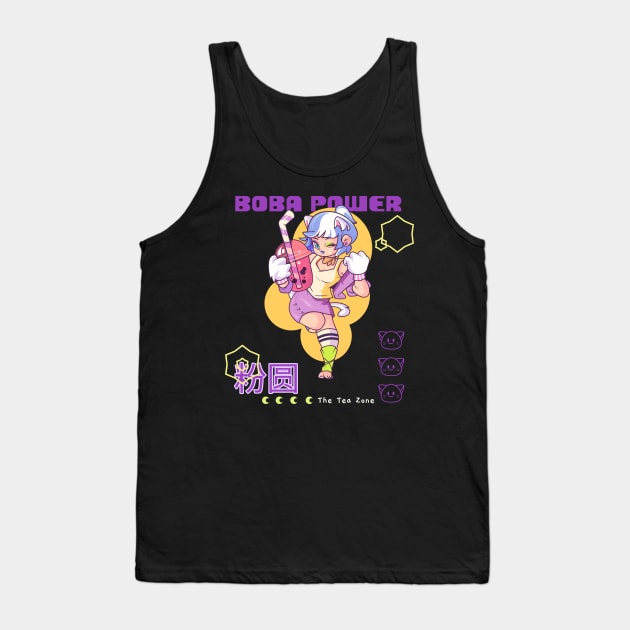 Boba Power Tank Top by ArtsyStone